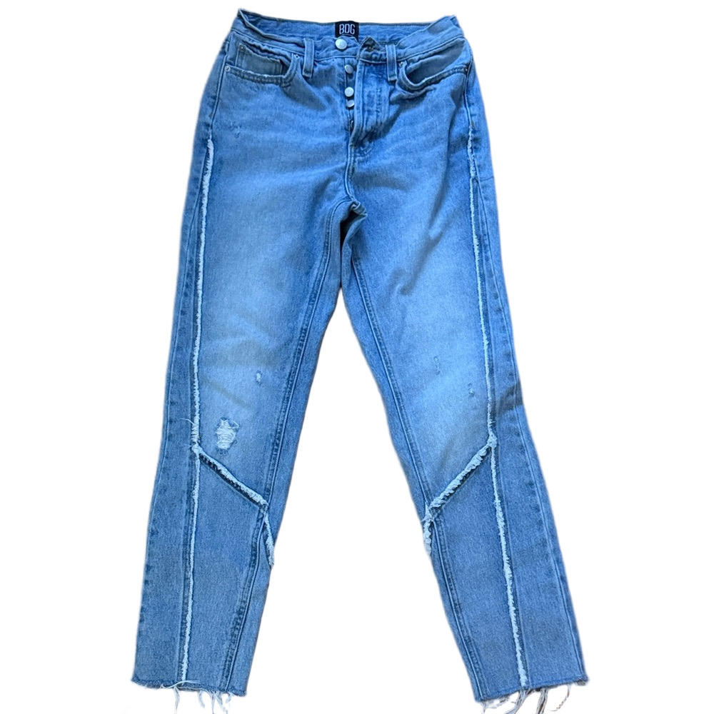 Women's BDG Urban Outfitters Blue Distressed Jeans